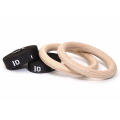 Strong Cam Buckles Pull Up Wooden Rings